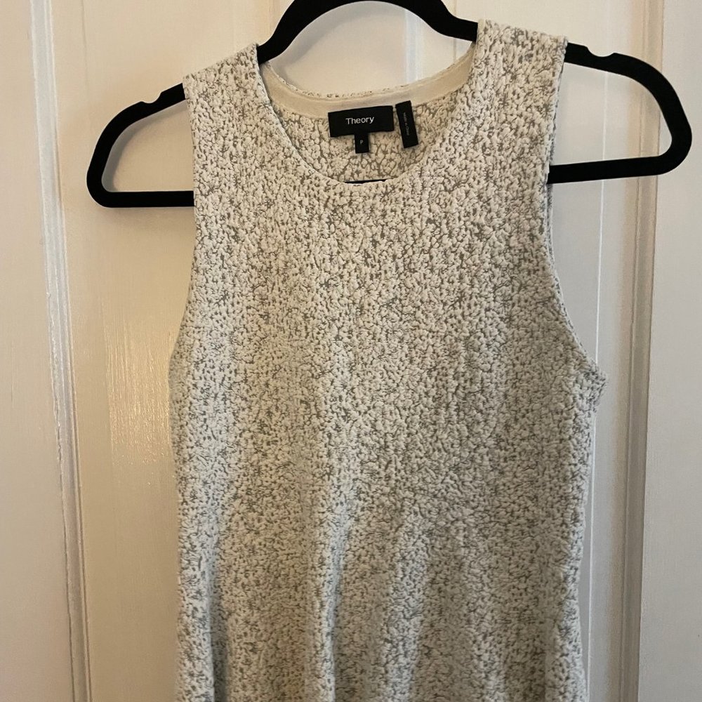 Theory speckle grey work tank